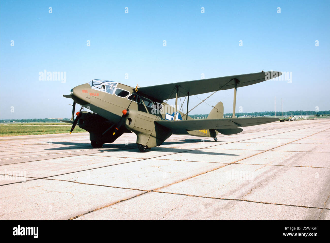De Havilland DH 89 'Dominie' Stock Photo