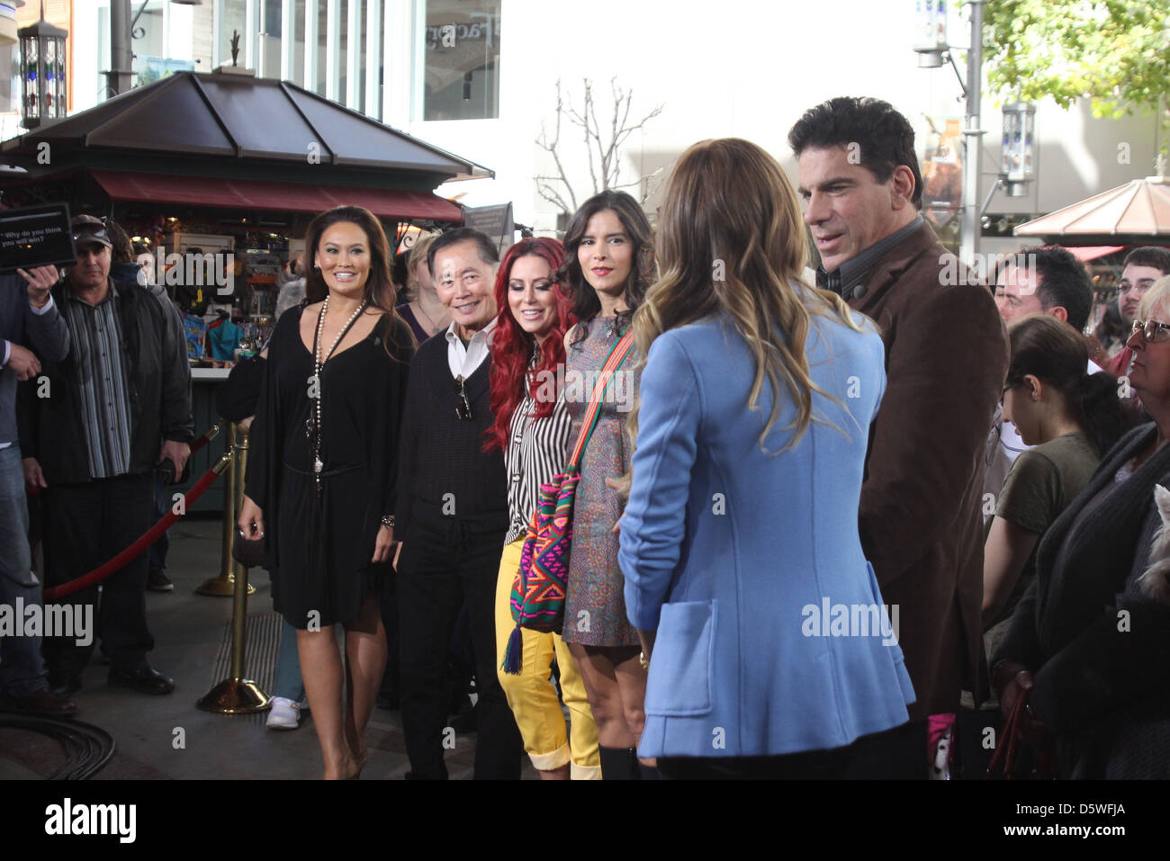 Tia Carrere, Takei, Aubrey O'Day, Patricia Velasquez, Lou