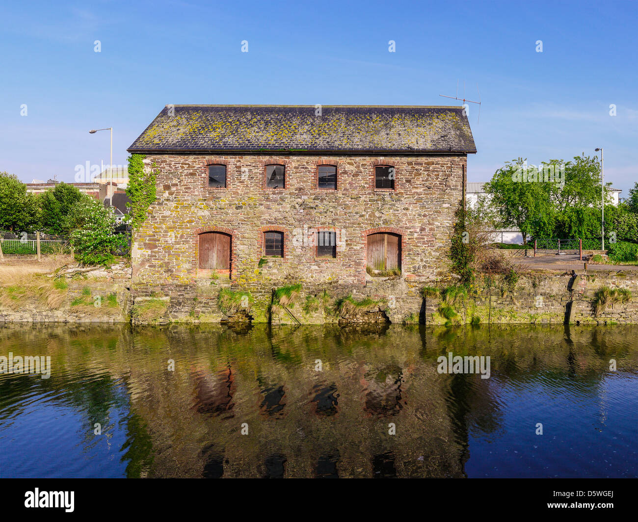 The Boathouse at Brunswick Wharf, Barnstaple, Devon, England Stock