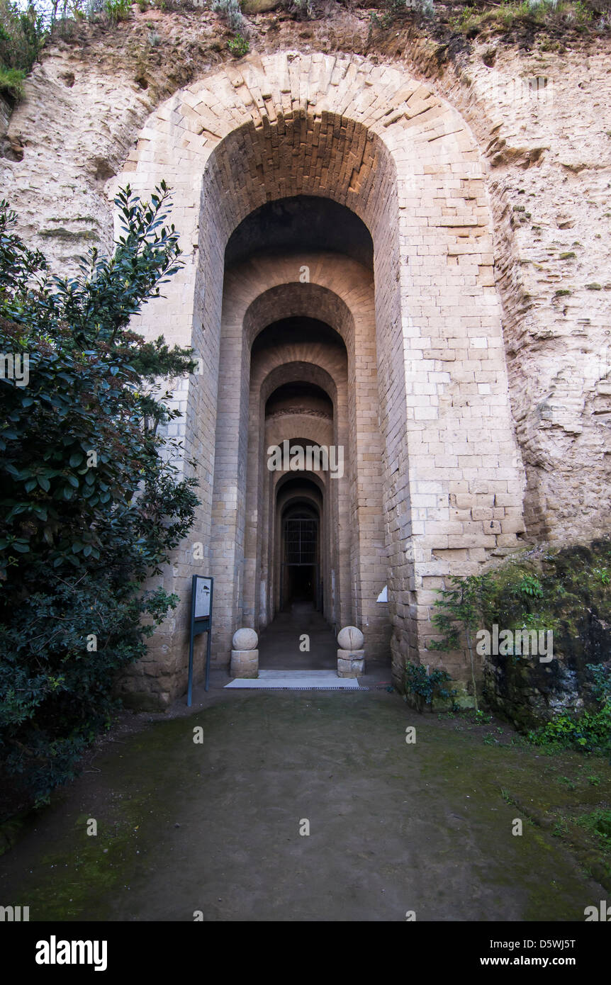 Caves of Grotte di Seiano in Naples, Italy Stock Photo Alamy