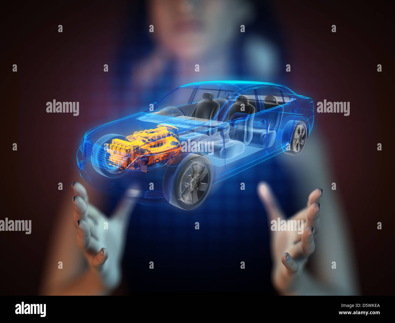 Hologram Car Stock Photos & Hologram Car Stock Images Alamy
