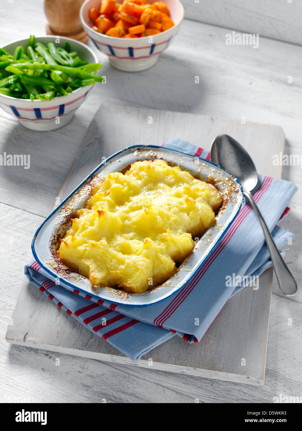Individual cottage pie gluten free Stock Photo Alamy