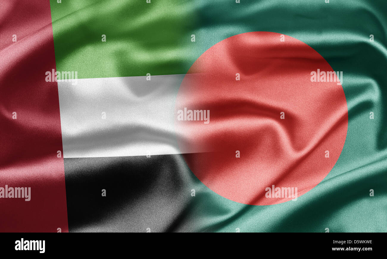 United Arab Emirates And Bangladesh Stock Photo Alamy