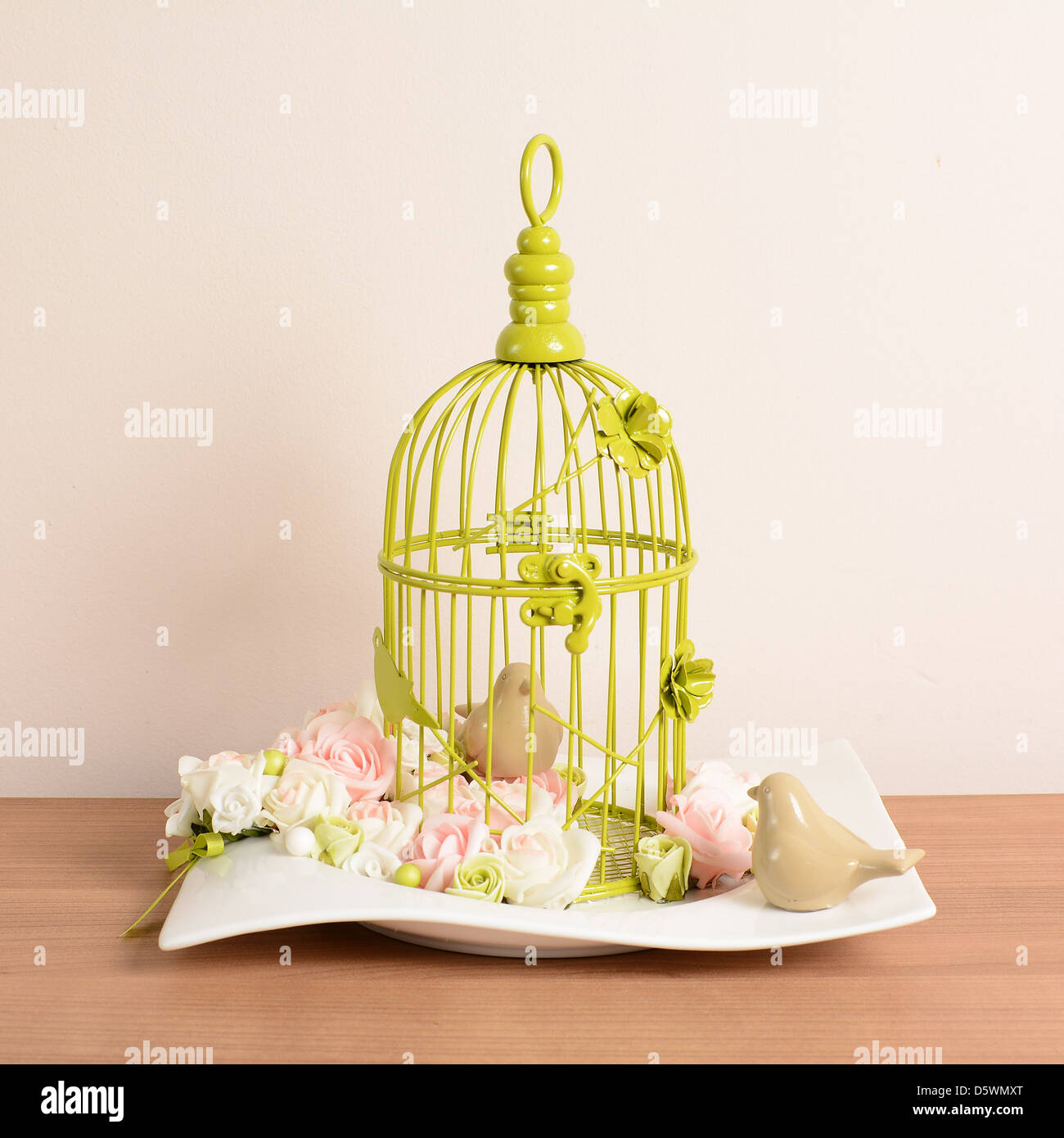 Birdcage decoration hi-res stock photography and images - Alamy