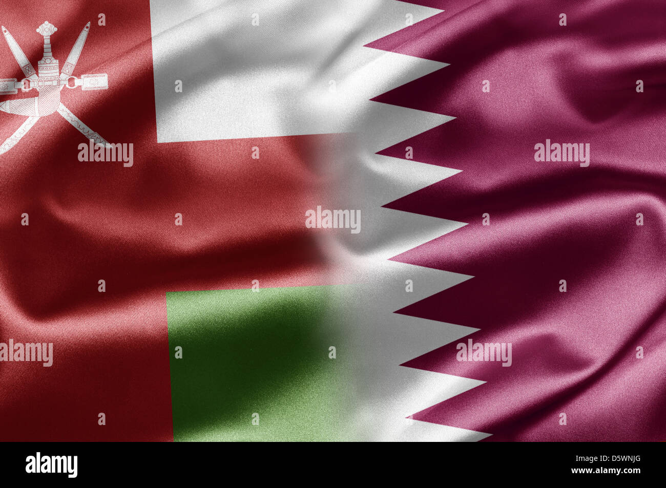 Oman and Qatar Stock Photo Alamy