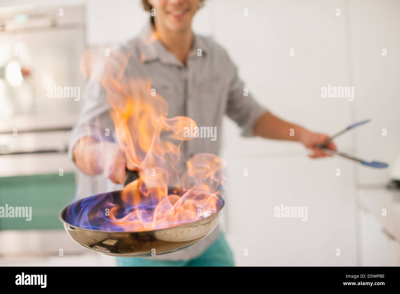 Kitchen fire hires stock photography and images Alamy