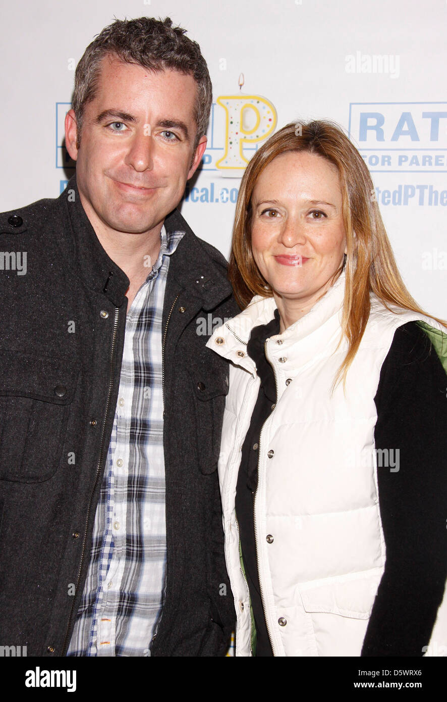 Samantha bee and jason jones hires stock photography and images Alamy