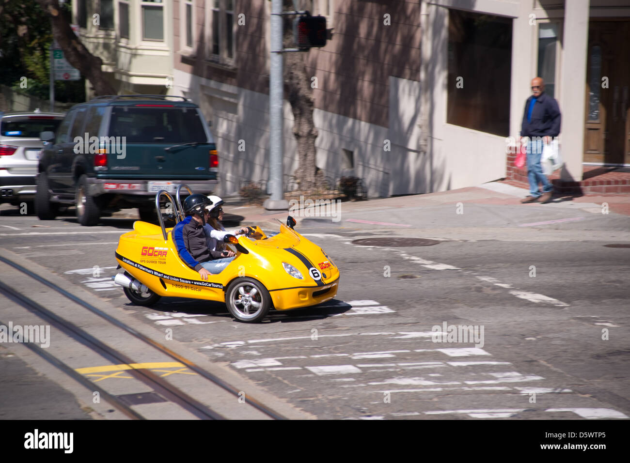 San Francisco Go-Car Stock Photo