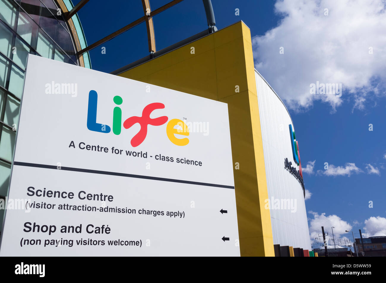 The Centre of Life, A Centre for world - class science  at Newcastle Upon Tyne Stock Photo