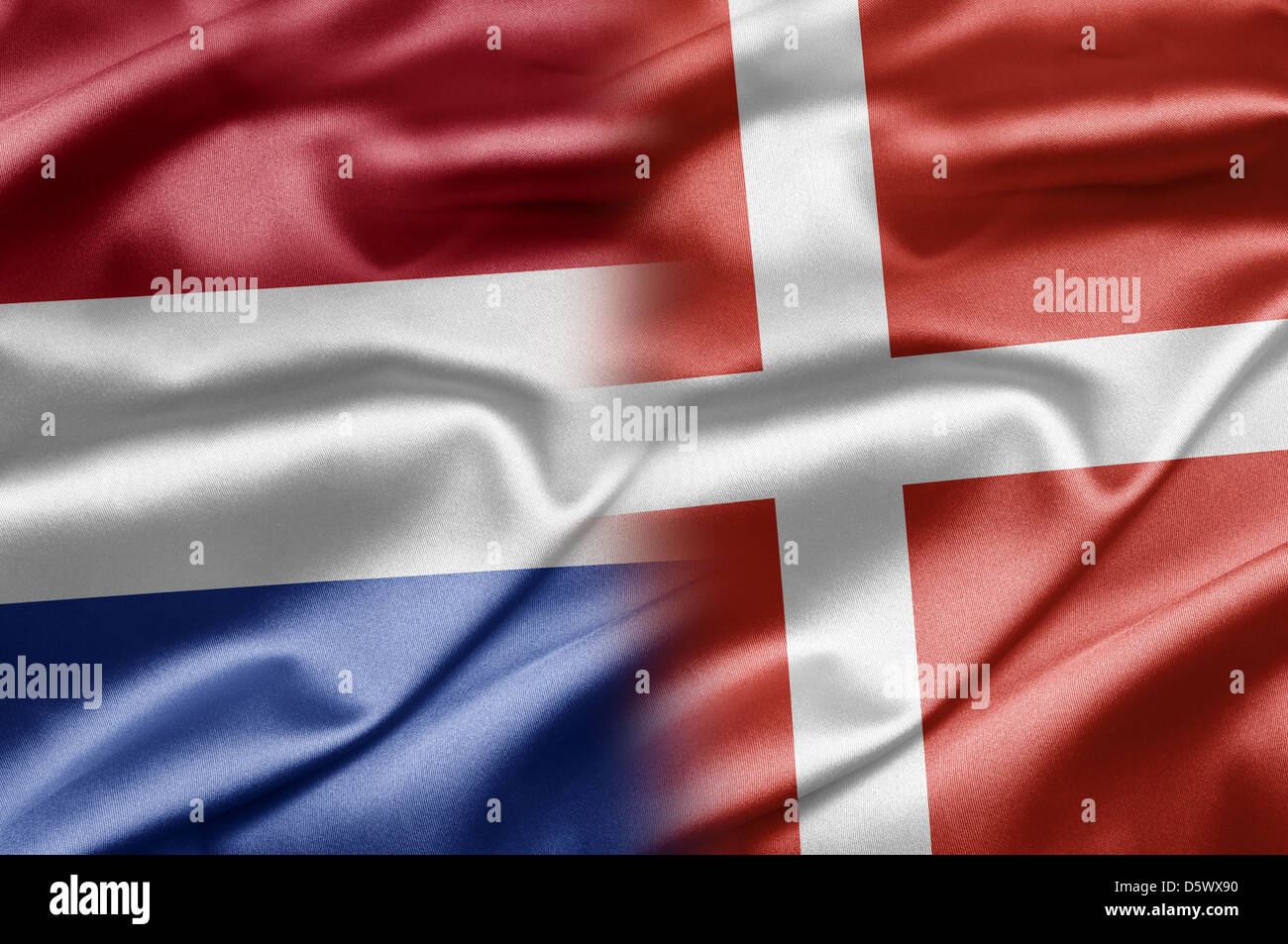 Denmark netherlands flag hires stock photography and images Alamy