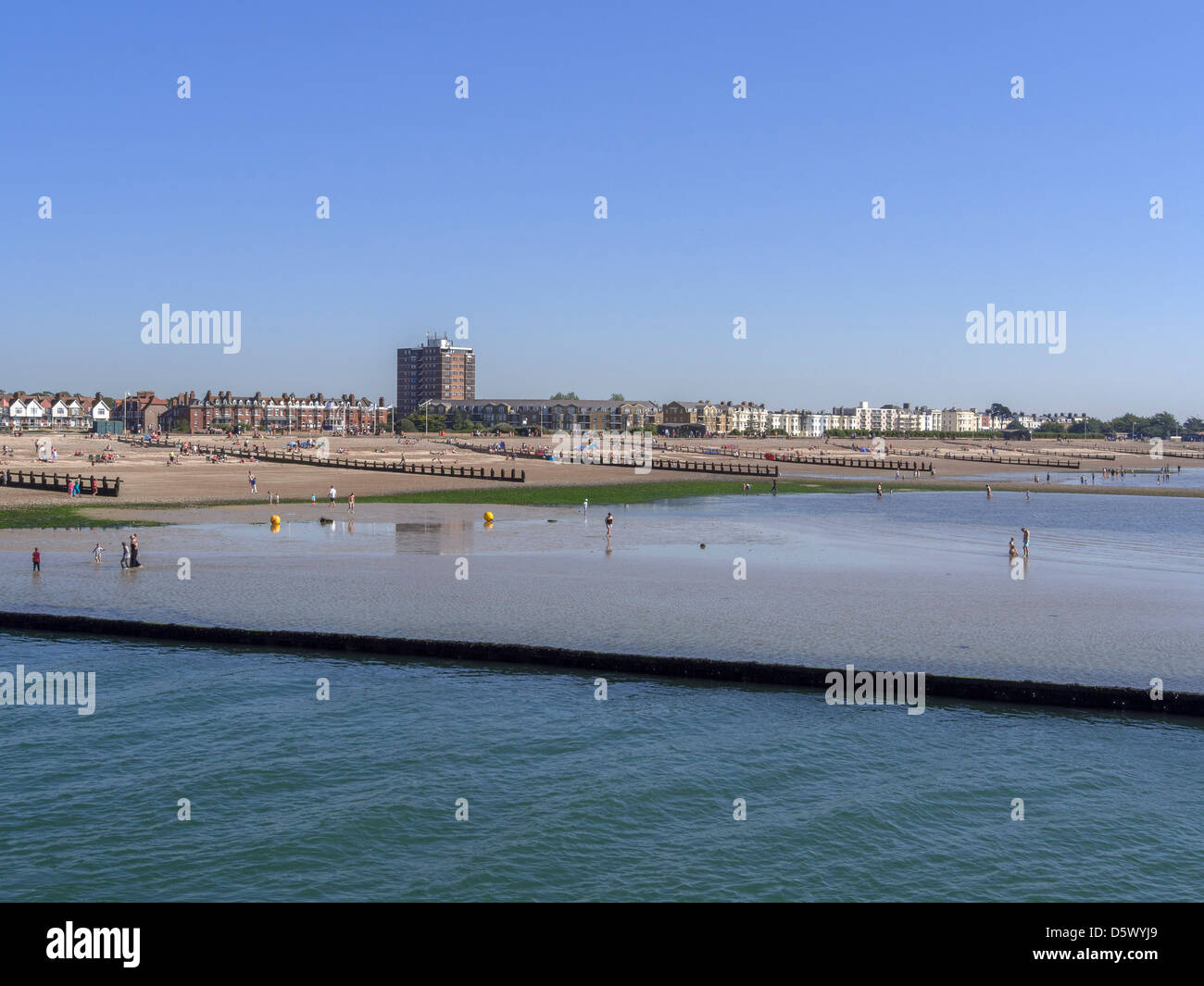holiday resort of littlehampton in west sussex Stock Photo Alamy