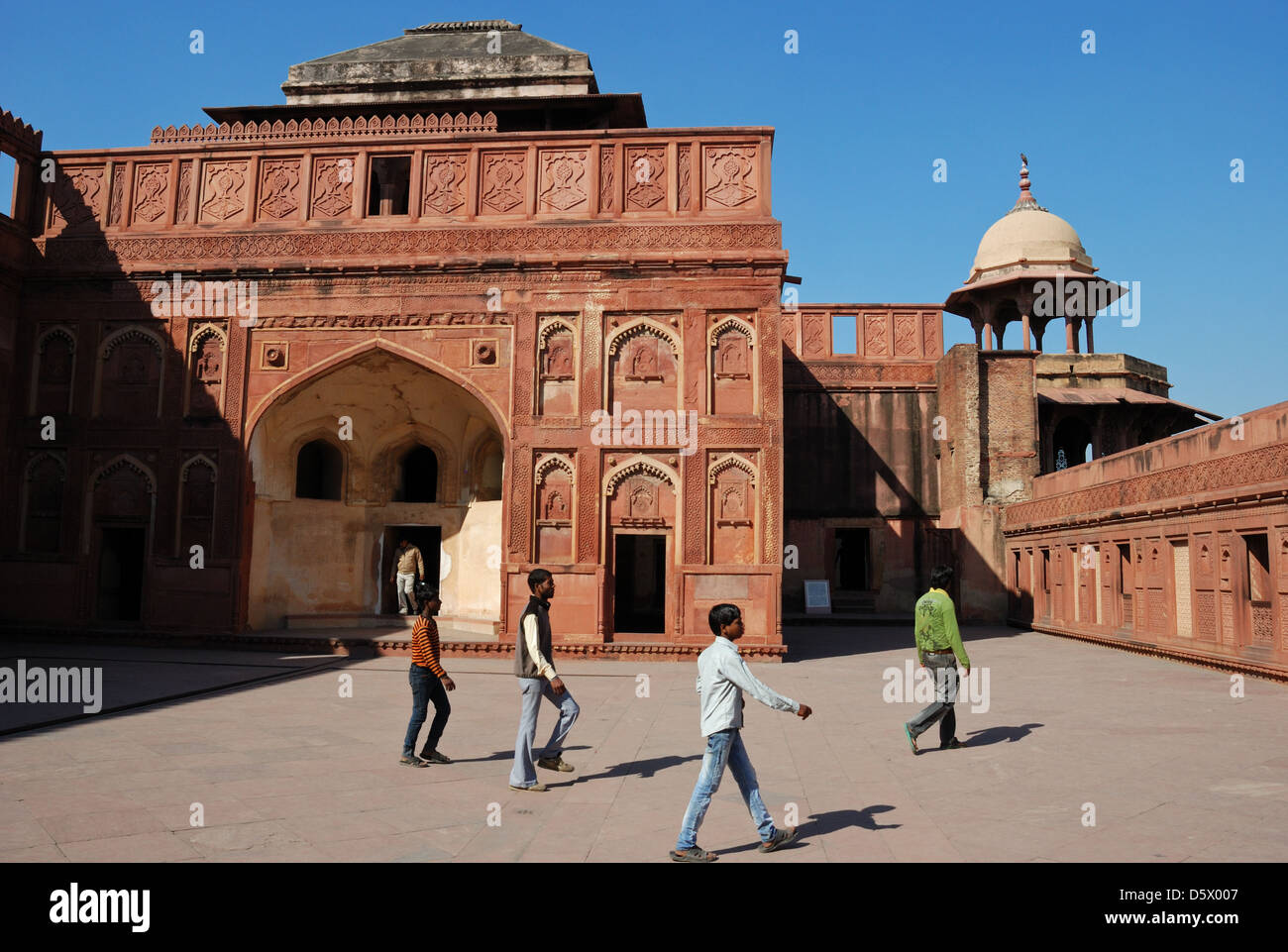 The Taj Mahal, Agra, India. Stock Photo