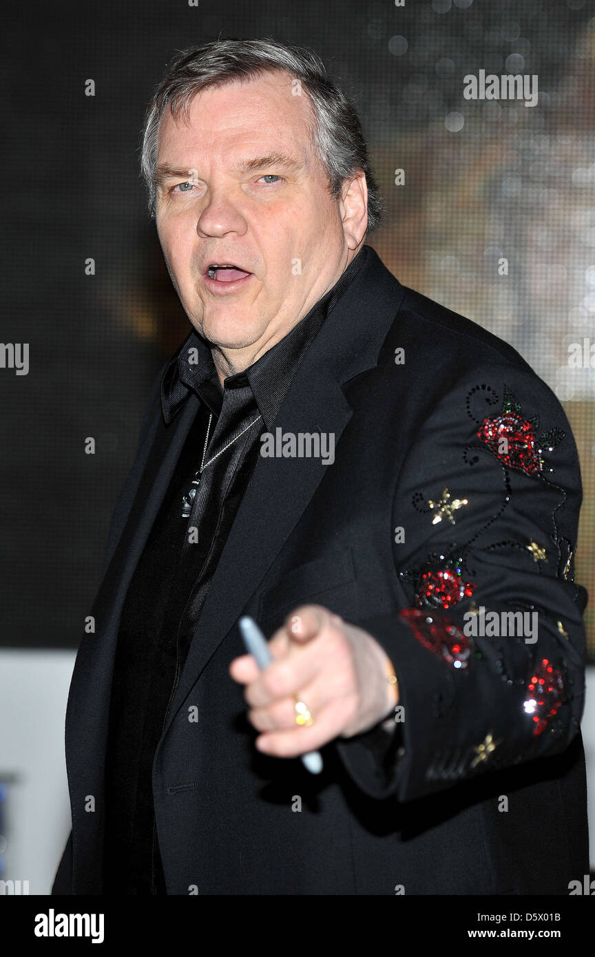 Meat Loaf signs copies of his new album, 'Hell In A Handbasket' at HMV