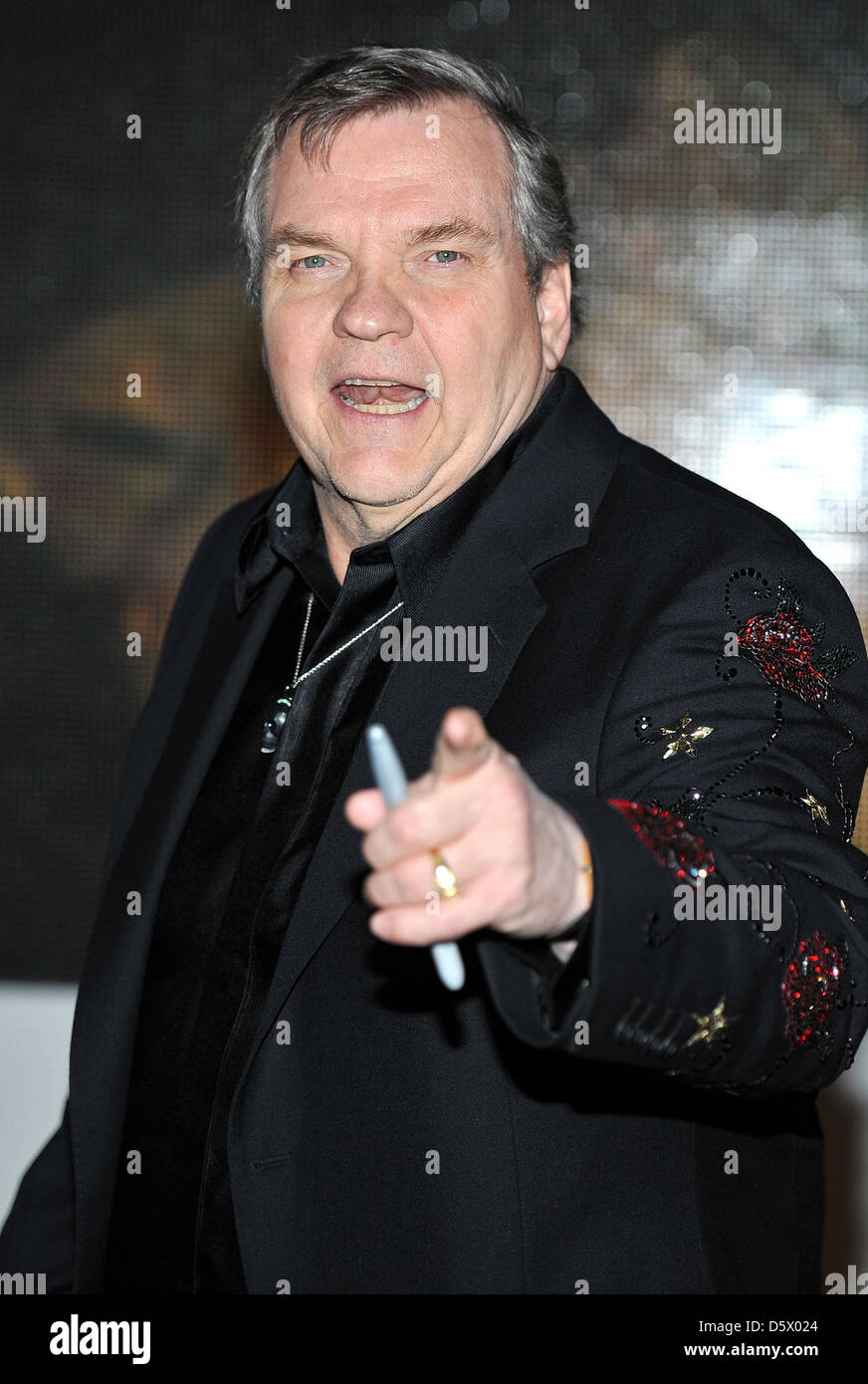 Meat Loaf signs copies of his new album, 'Hell In A Handbasket' at HMV