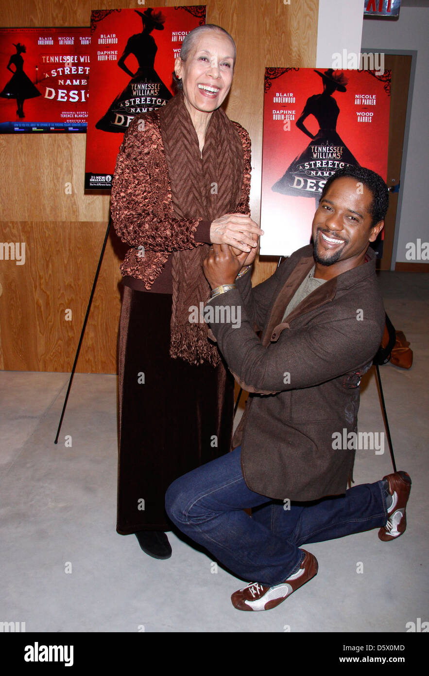 Carmen De Lavallade and Blair Underwood Meet and greet with Broadway's