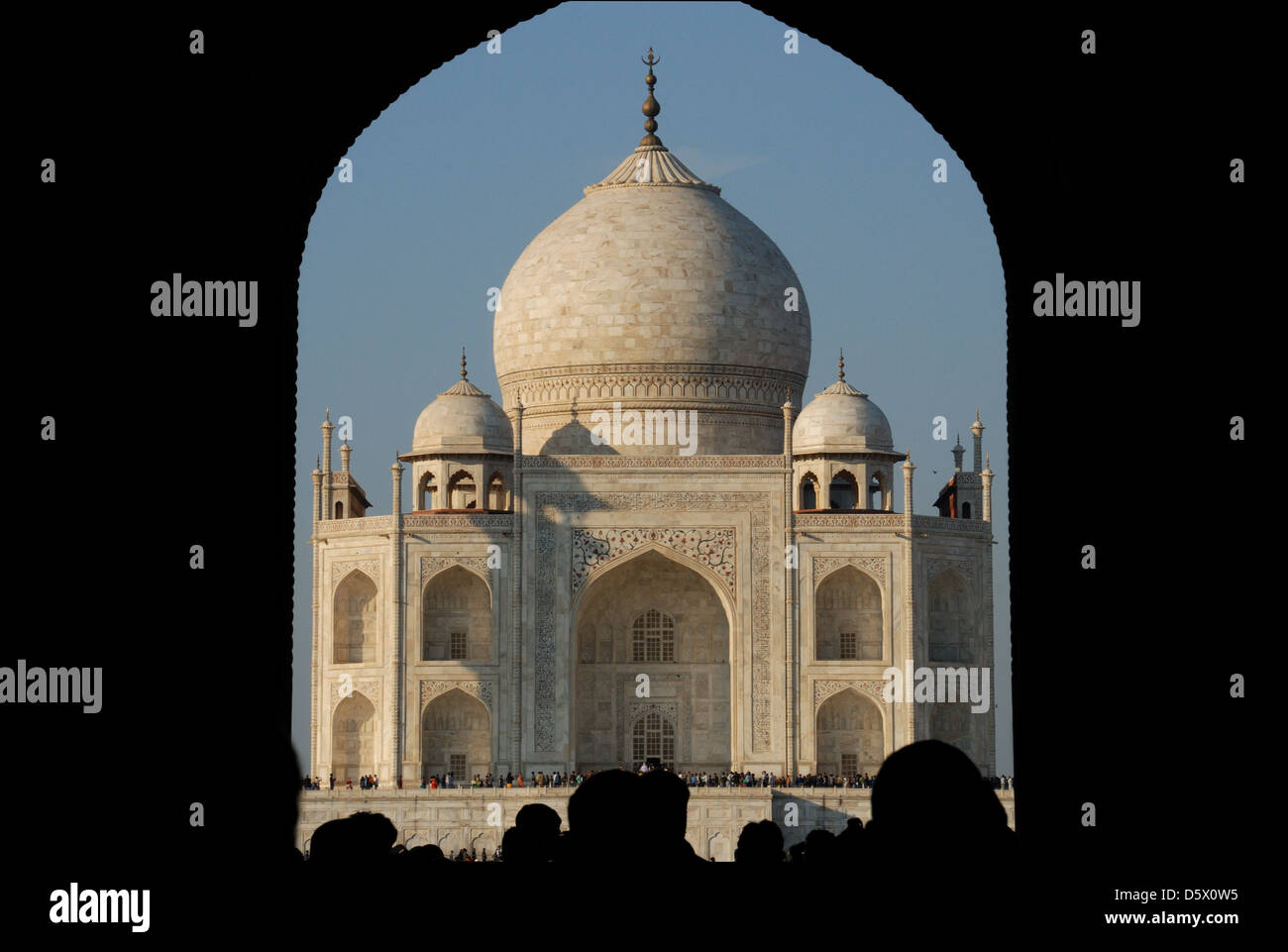 The Taj Mahal, Agra, India. Stock Photo