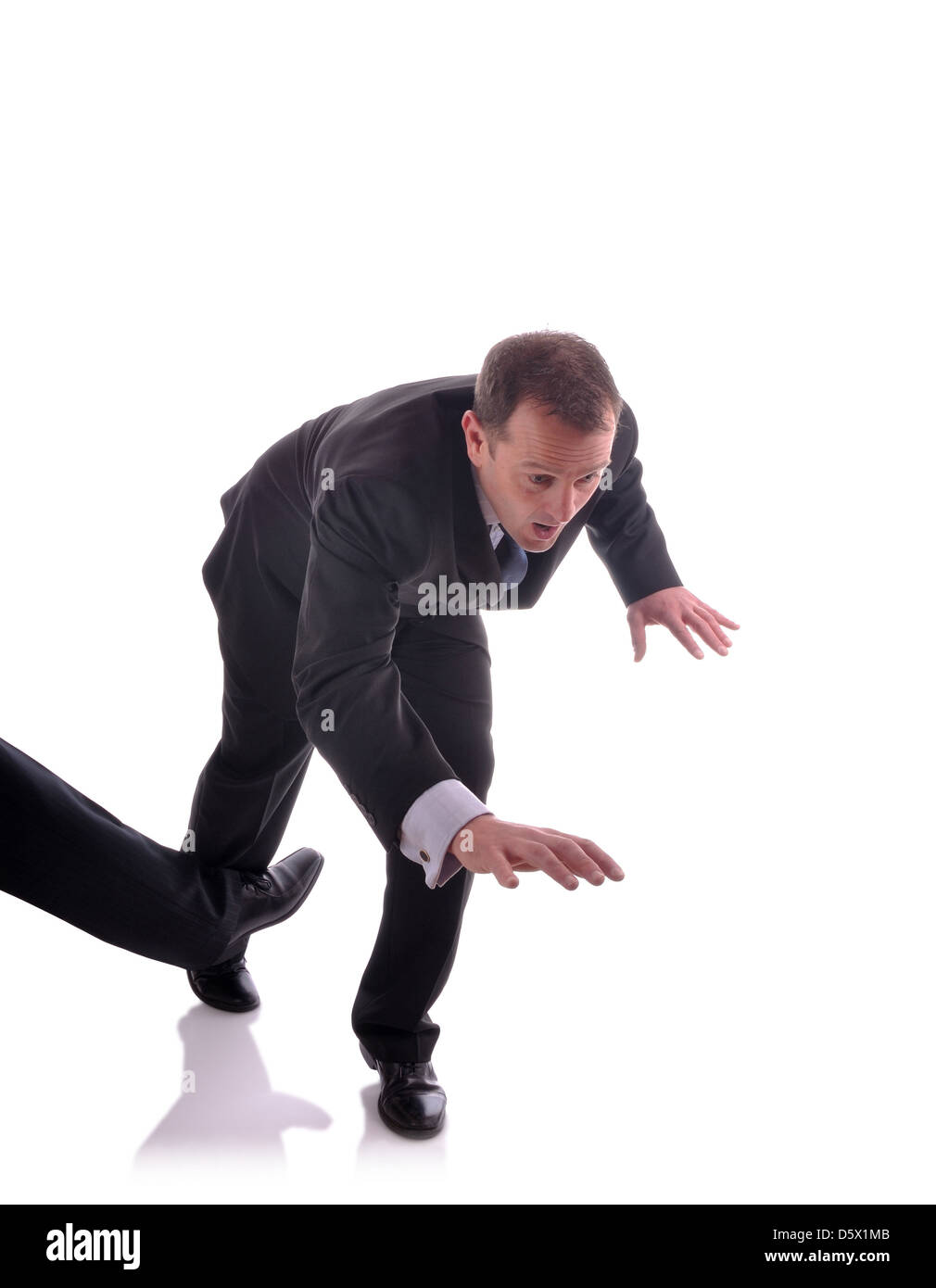 Man tripping up hires stock photography and images Alamy