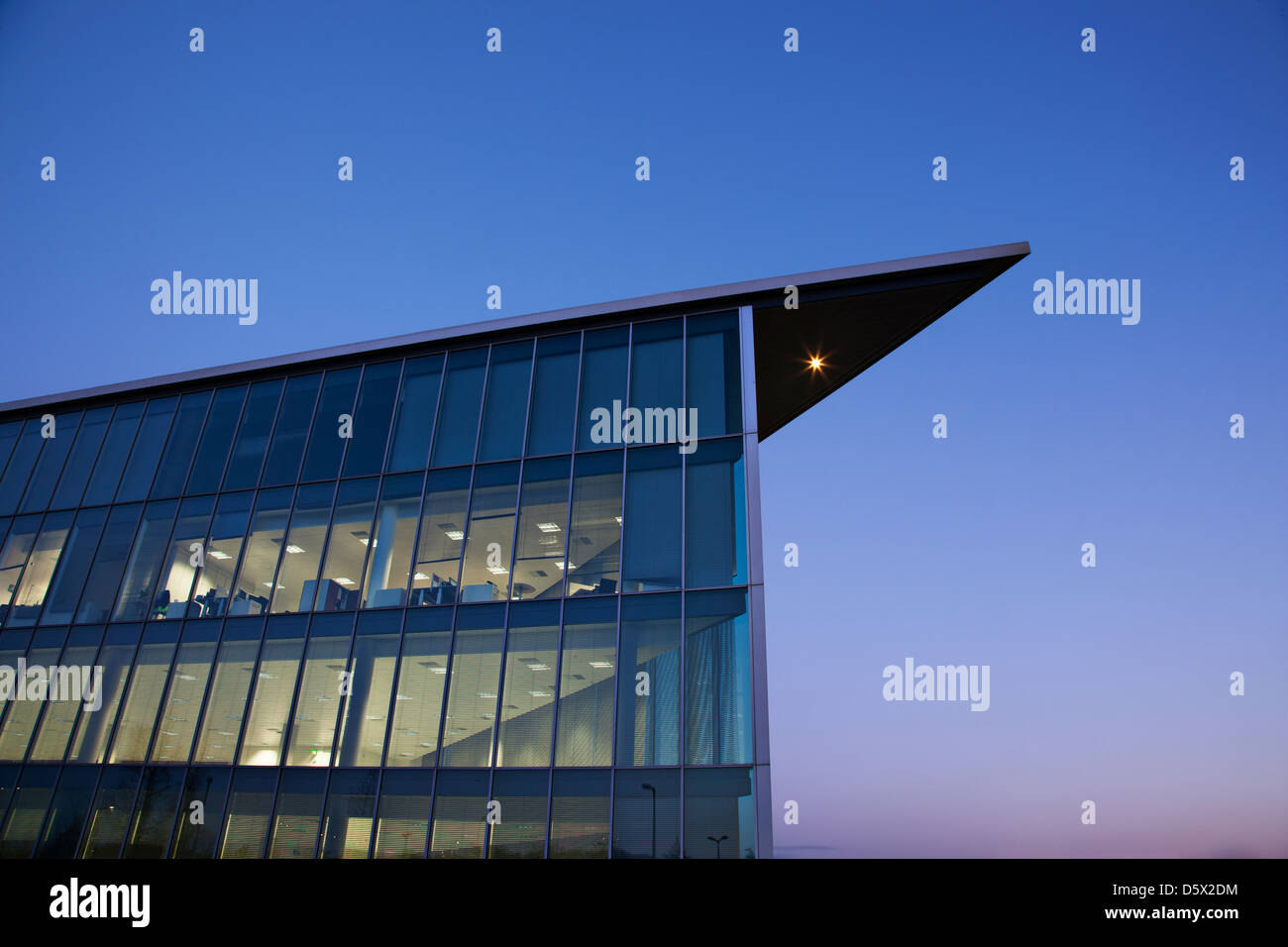 Modern building and blue sky Stock Photo