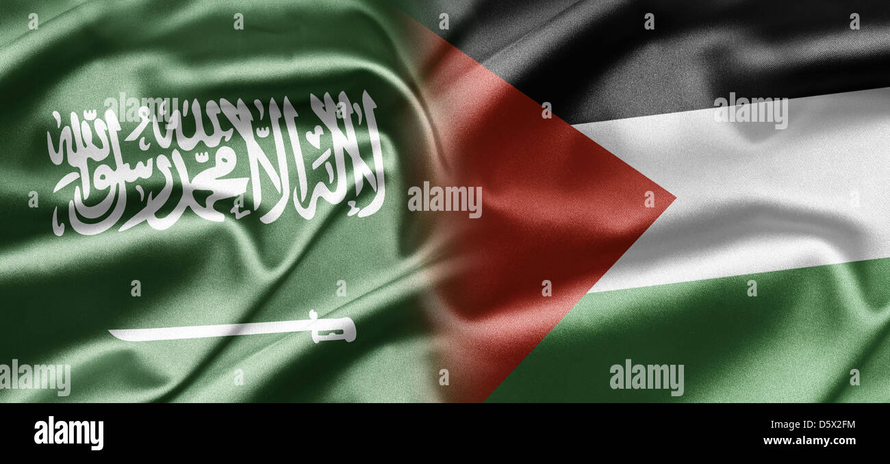 Saudi Arabia and Palestine Stock Photo - Alamy