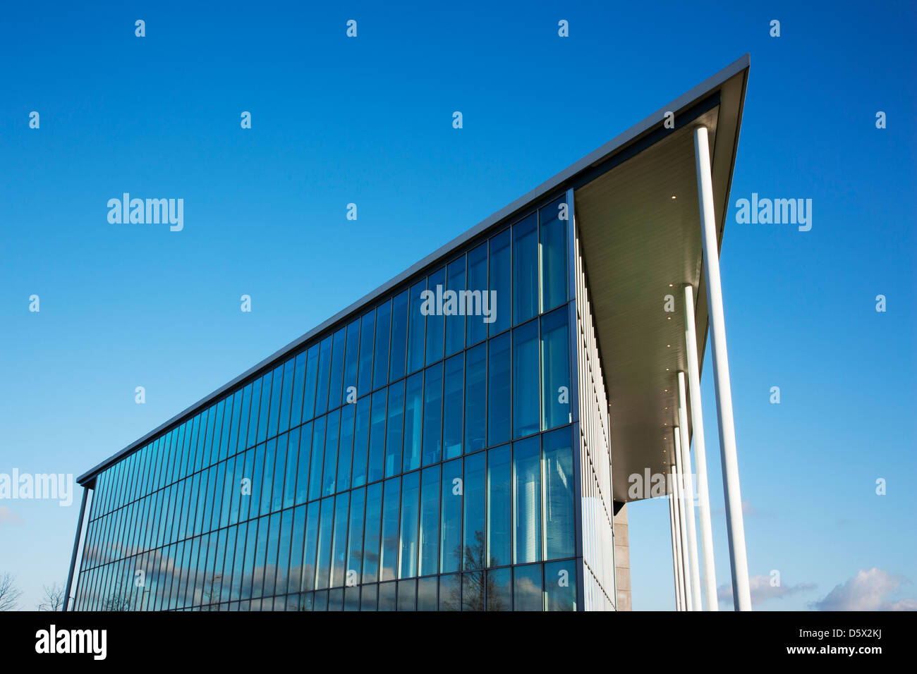 Modern building and blue sky Stock Photo