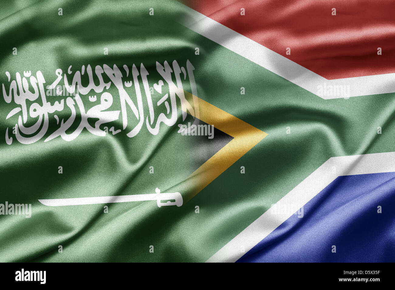 Saudi Arabia and South Africa Stock Photo Alamy