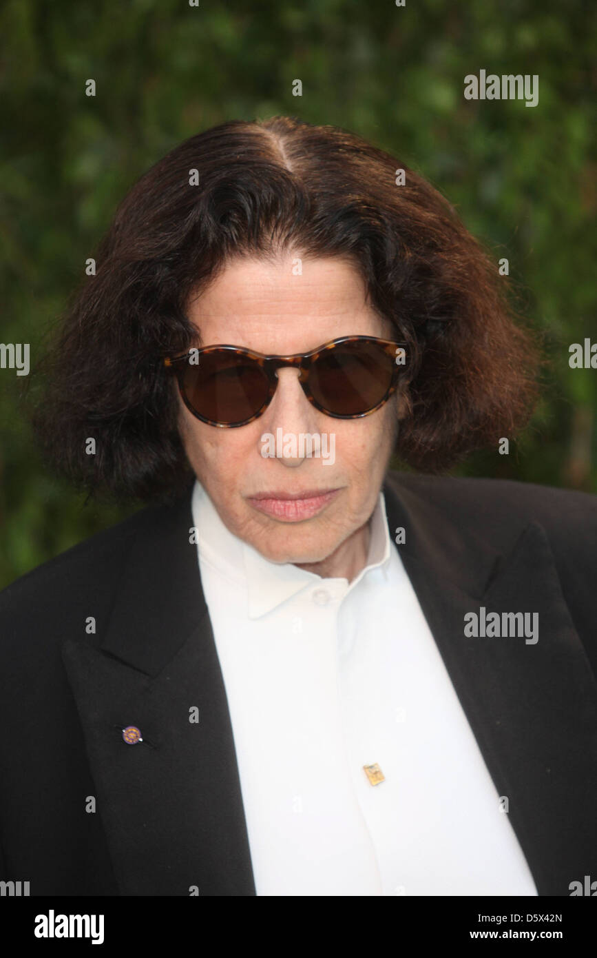 Fran Lebowitz 2012 Vanity Fair Oscar Party at Sunset Tower Hotel