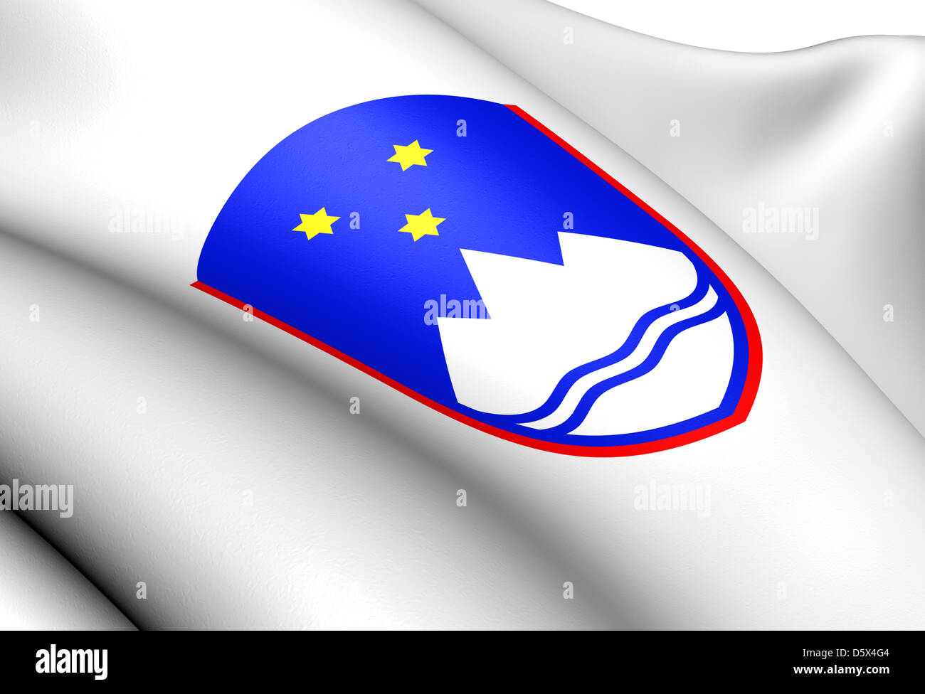 Slovenia Coat of Arms. Close Up Stock Photo - Alamy