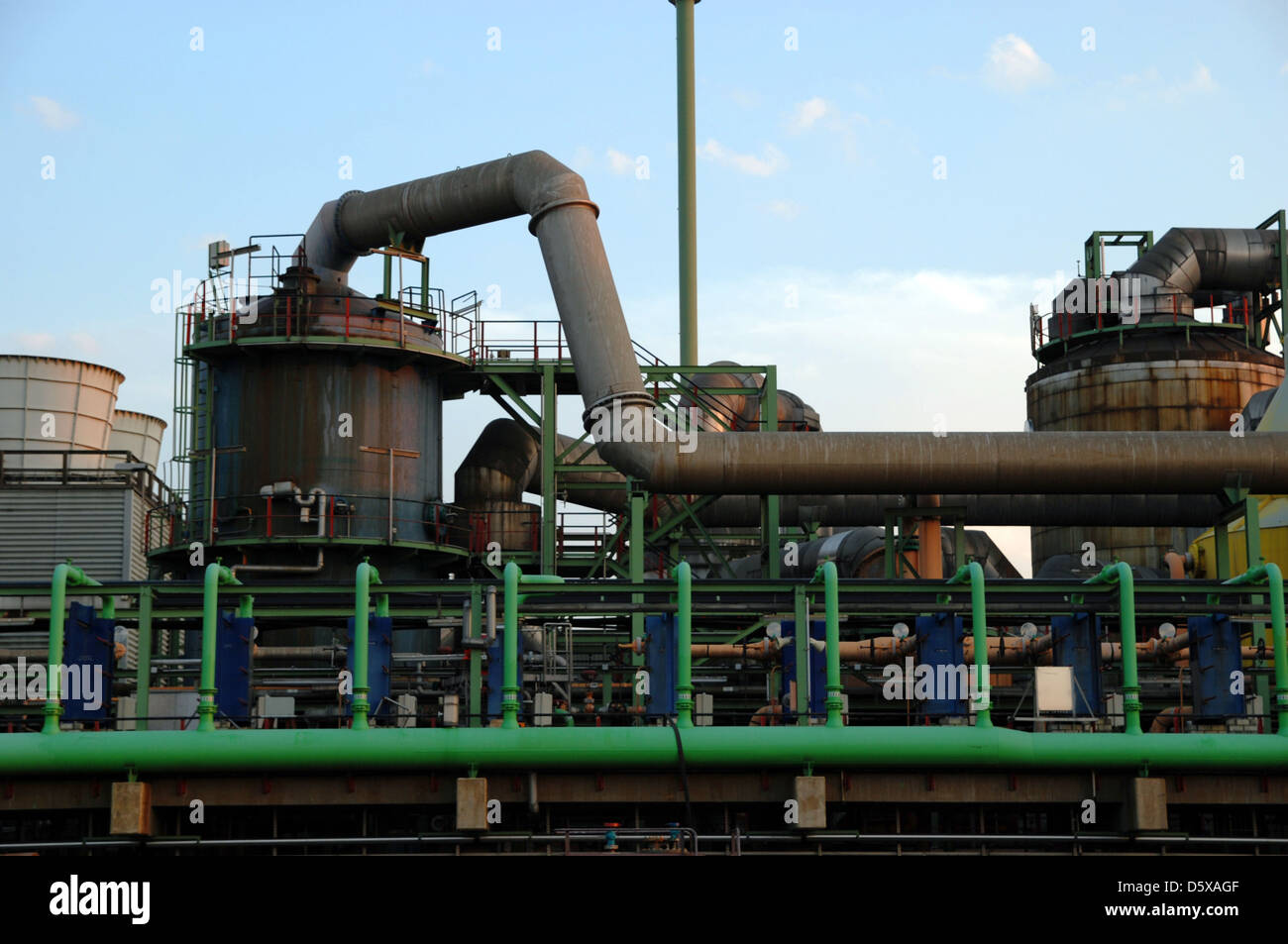 industrial plant Stock Photo