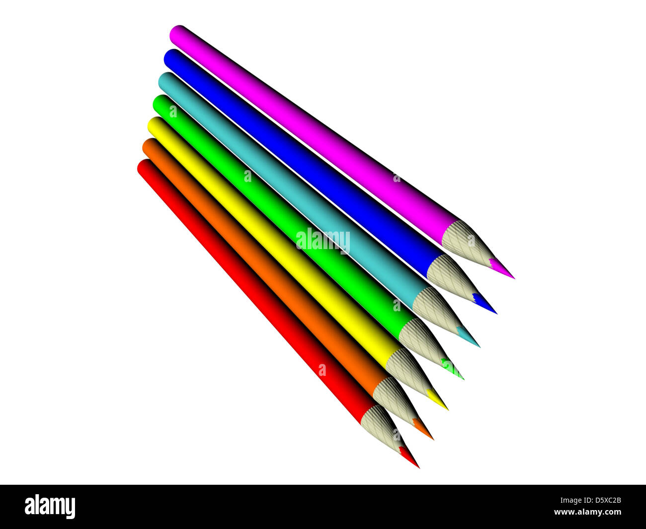 Image. 3d color pen set 34 Stock Photo - Alamy