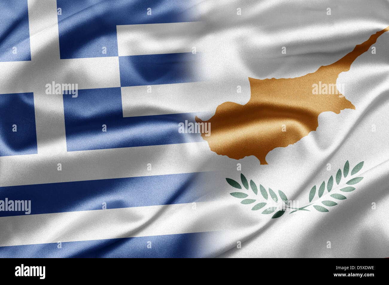 Greece and Cyprus Stock Photo