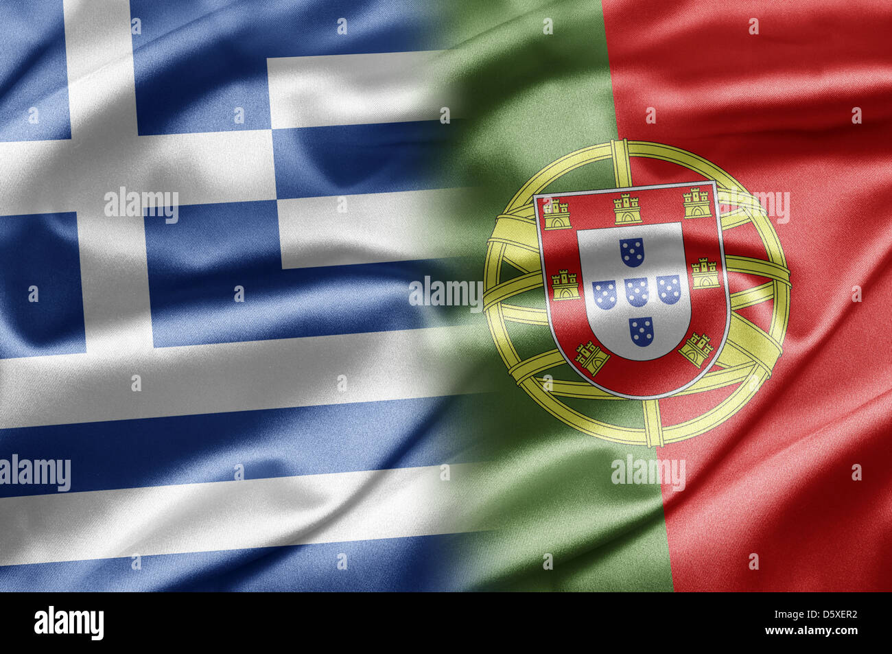 Greece and Portugal Stock Photo Alamy