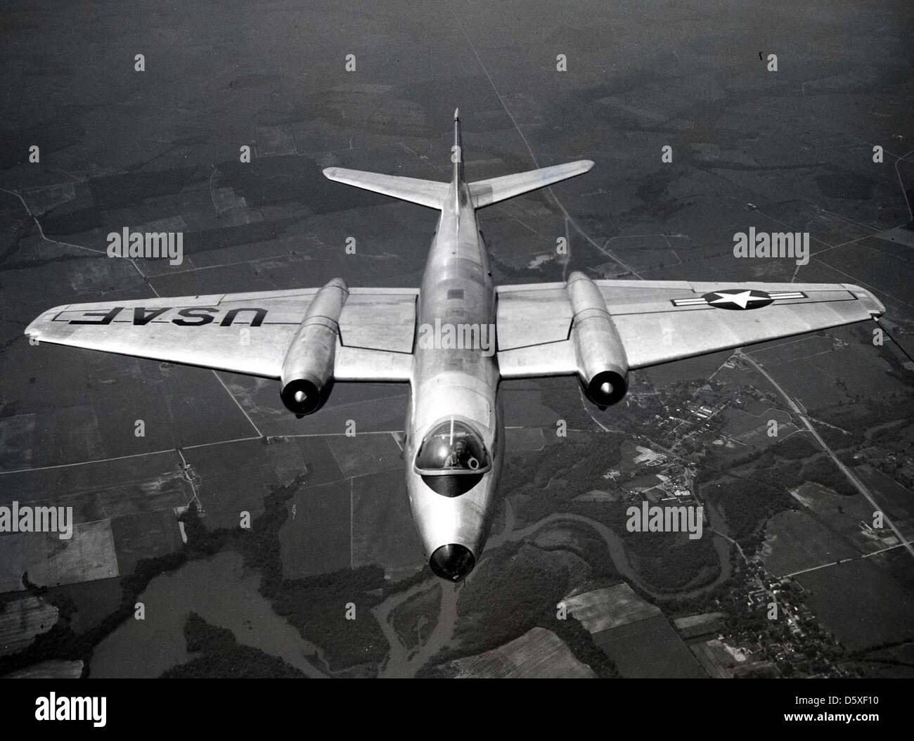 Martin B-57A 'Canberra' Stock Photo