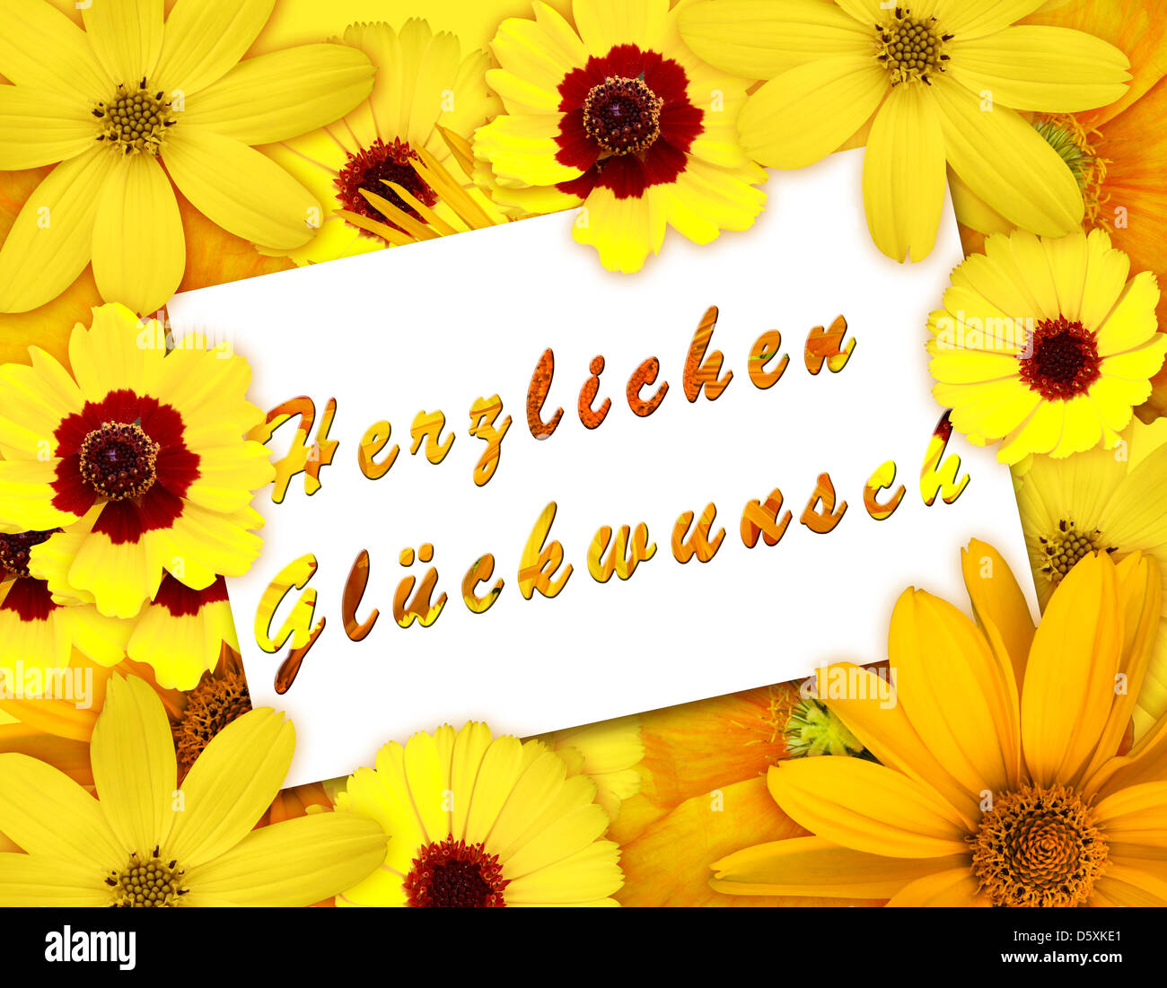 Geburtstagswuensche hi-res stock photography and images - Alamy