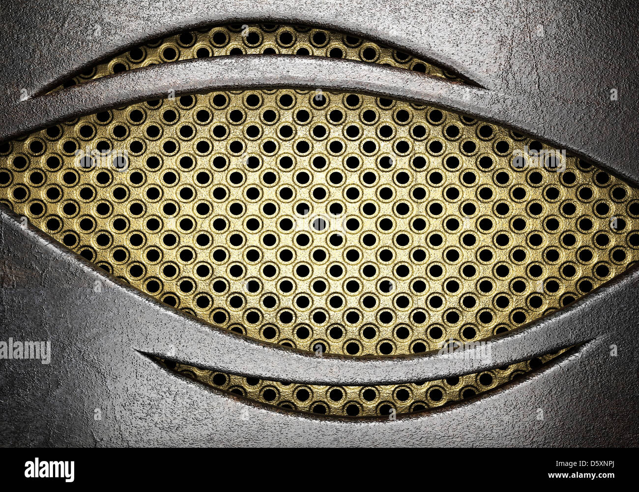 metal on gold Stock Photo Alamy