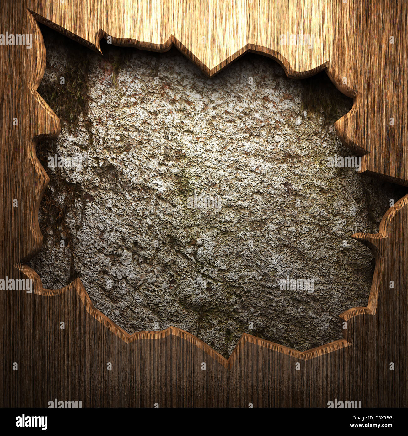 wood on the wall Stock Photo Alamy