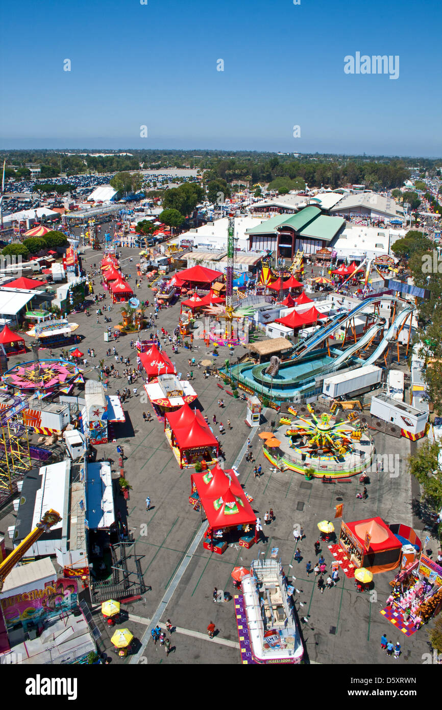 Orange County Fair, Costa Mesa, Orange County, California Stock Photo