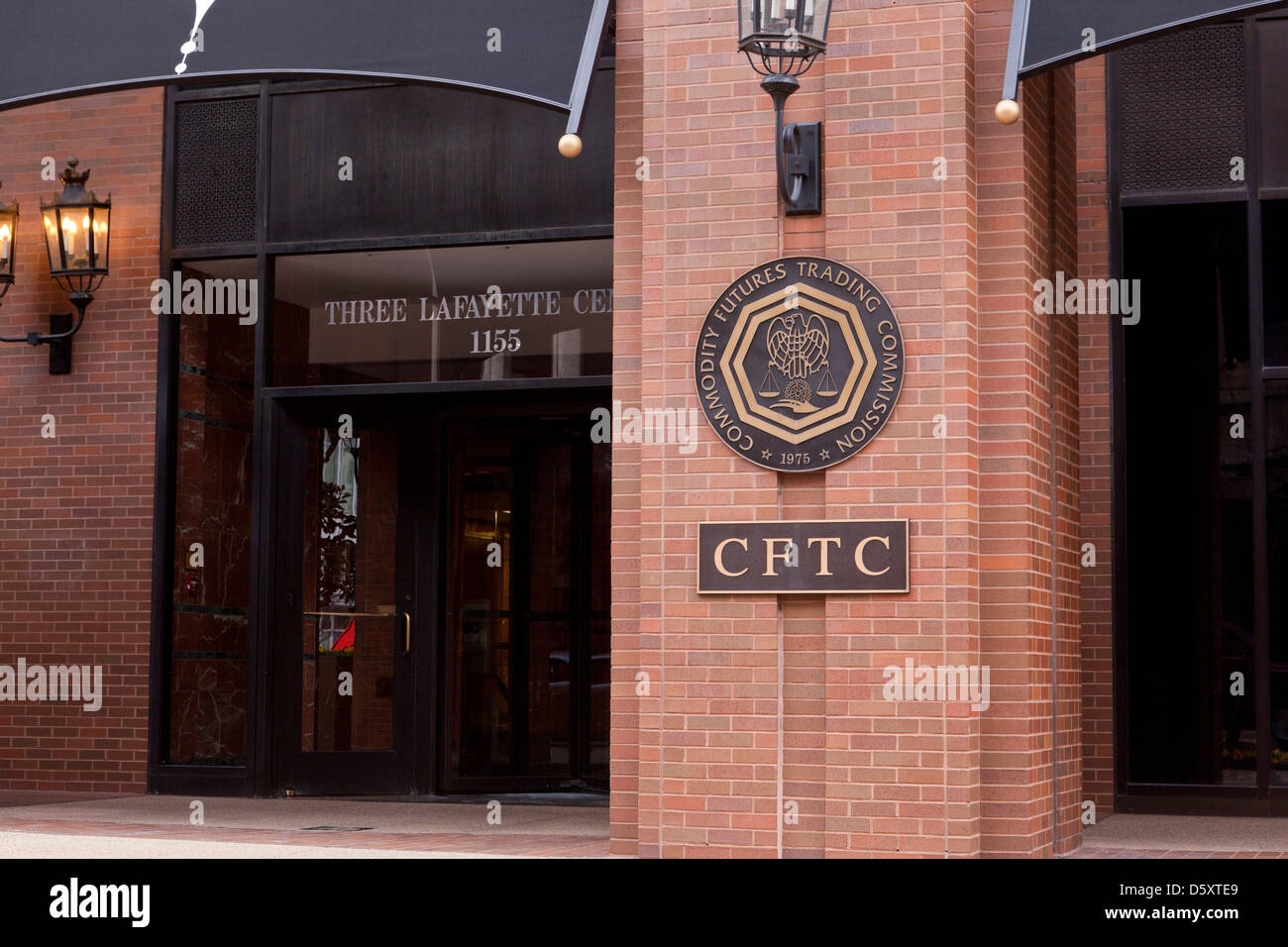 US Commodity Futures Trading Commission headquarters - Washington, DC USA Stock Photo