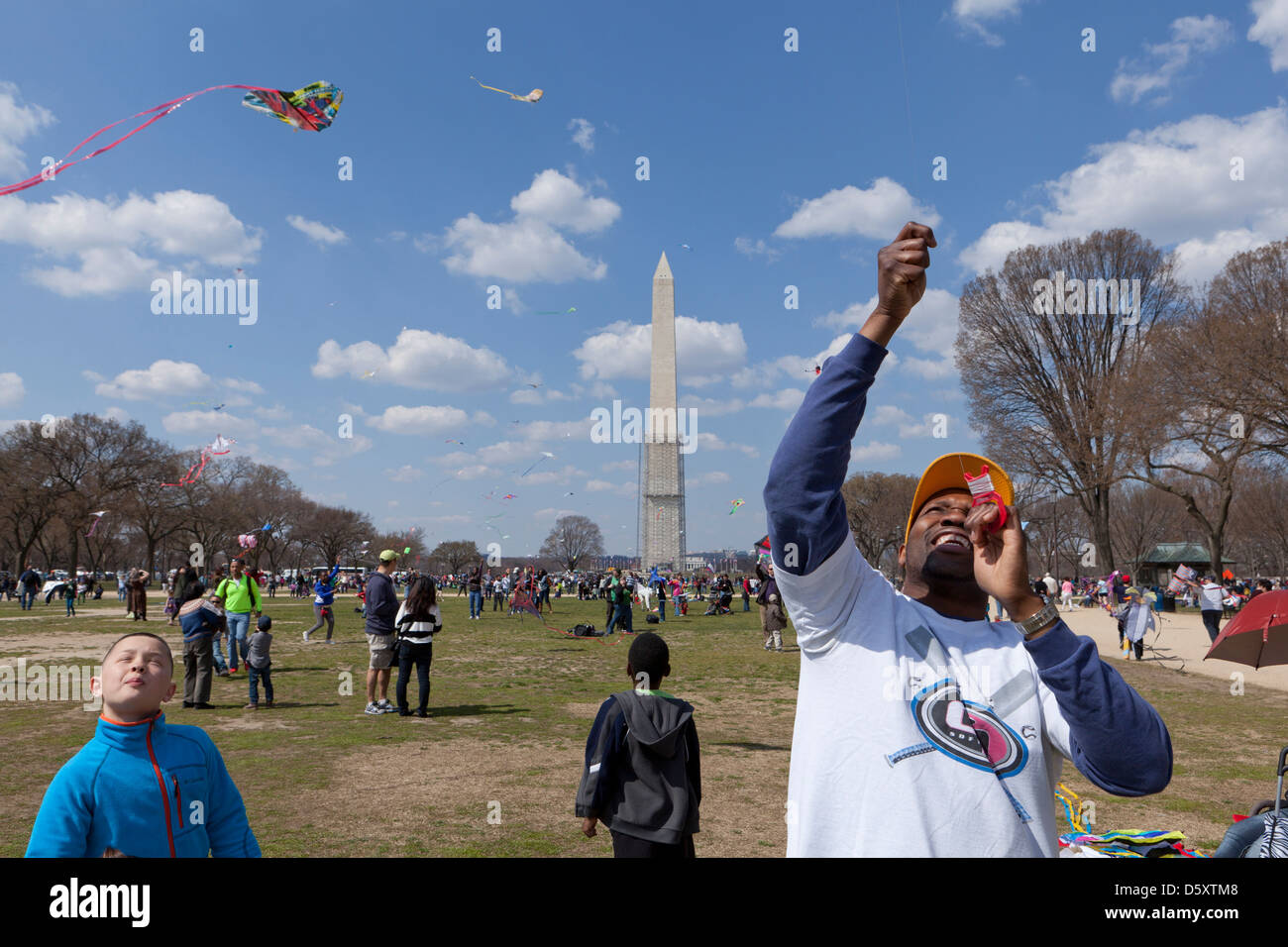 National kite festival Washington, DC USA Stock Photo Alamy