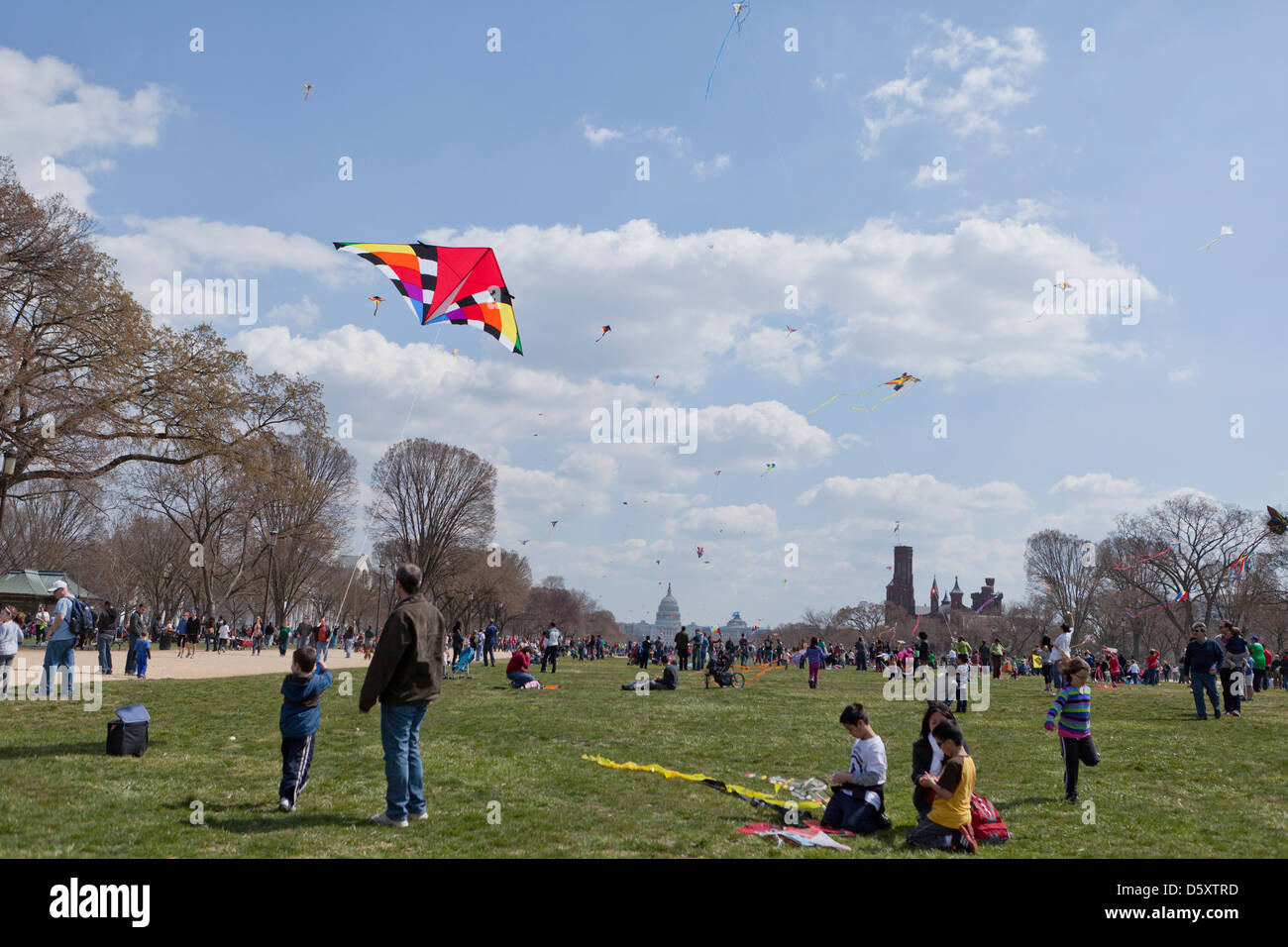 National kite festival Washington, DC USA Stock Photo Alamy