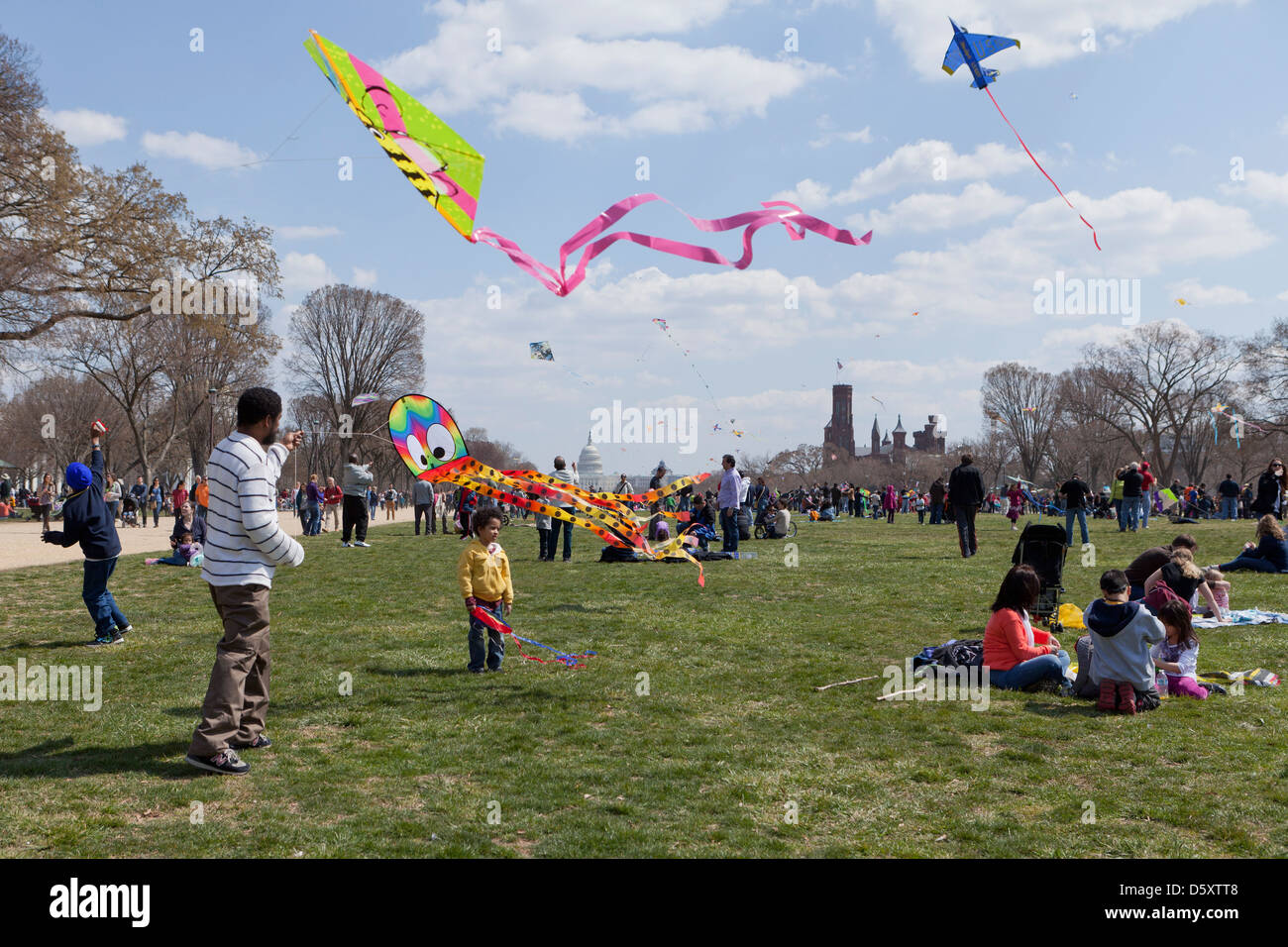 National kite festival Washington, DC USA Stock Photo Alamy
