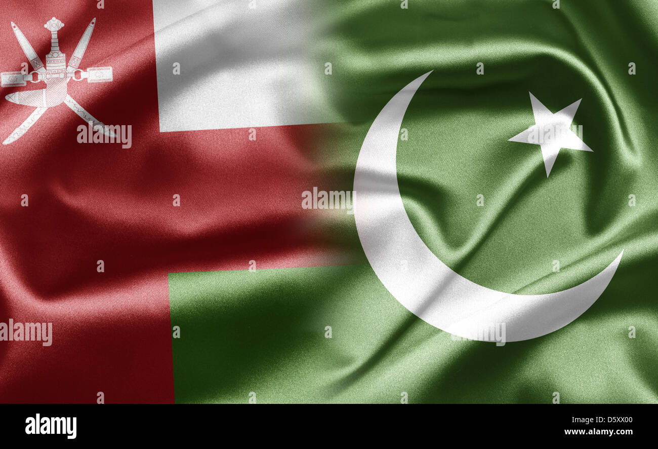 Oman and Pakistan Stock Photo