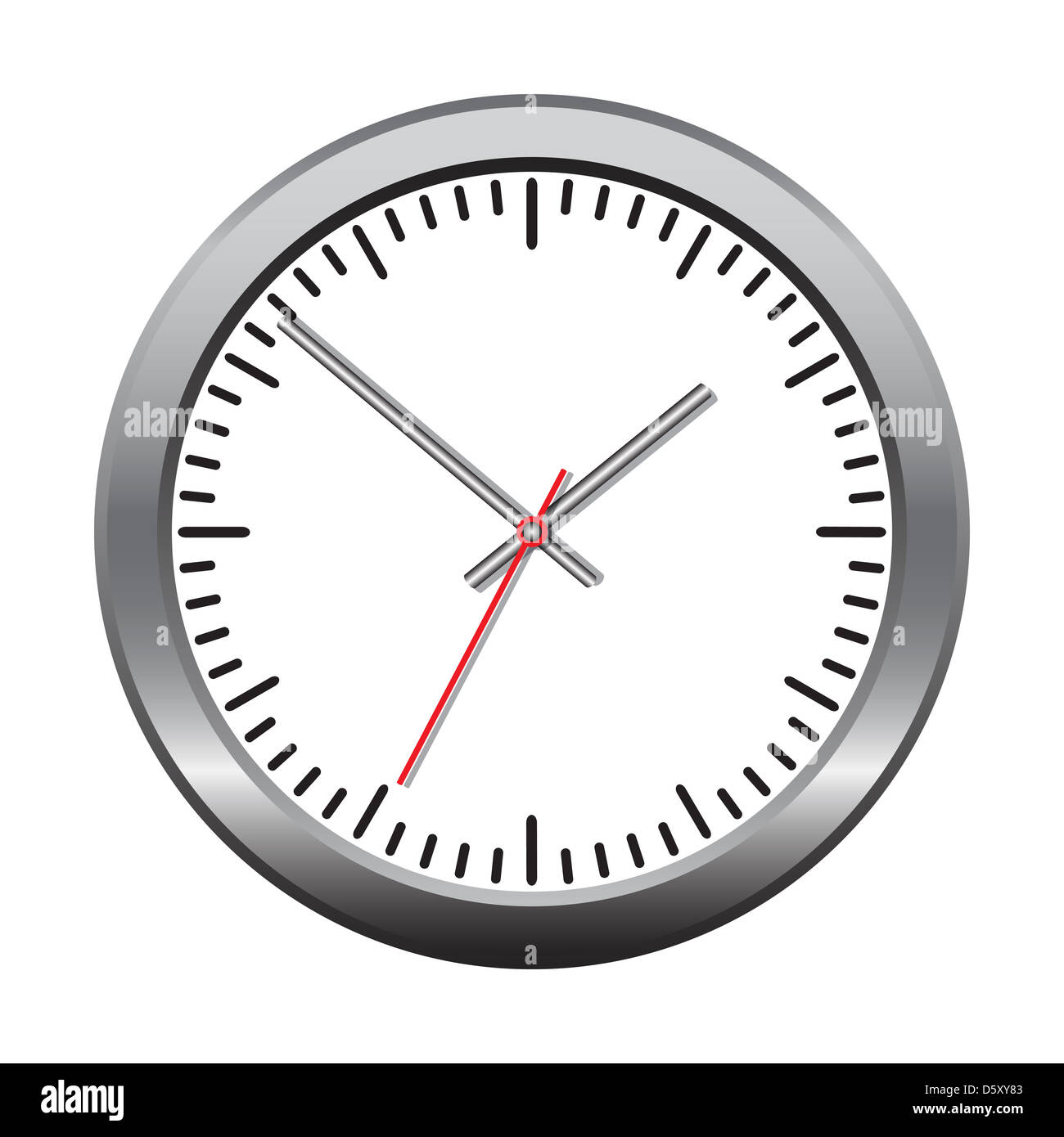 Wall mechanical clock Stock Photo Alamy