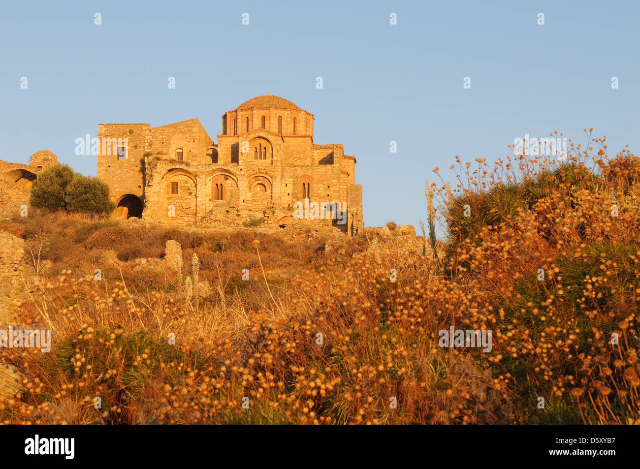 Agia Sofia church, Monemvasia, Greece Stock Photo