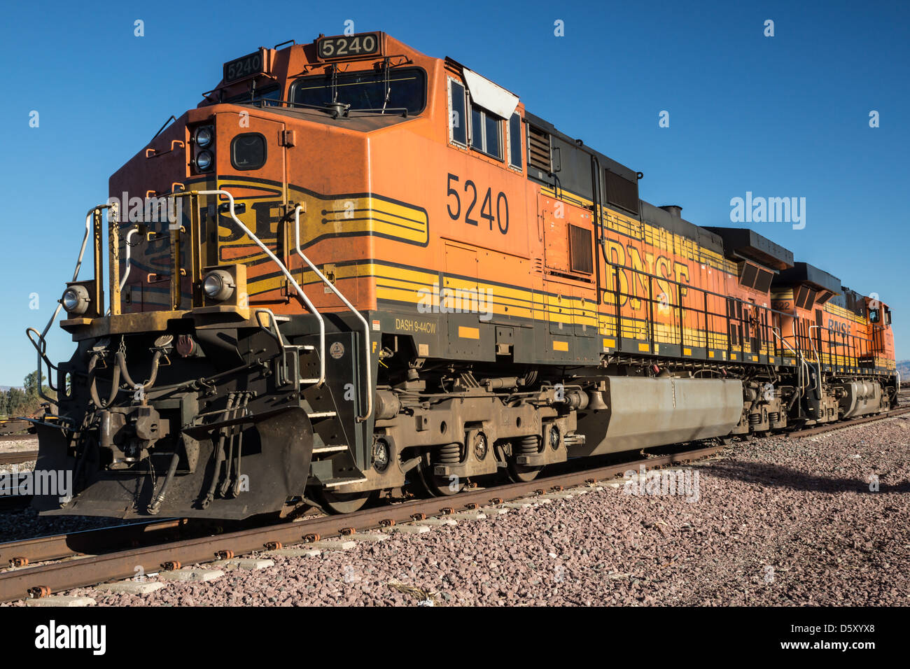 Diesel Locomotives Stock Photo