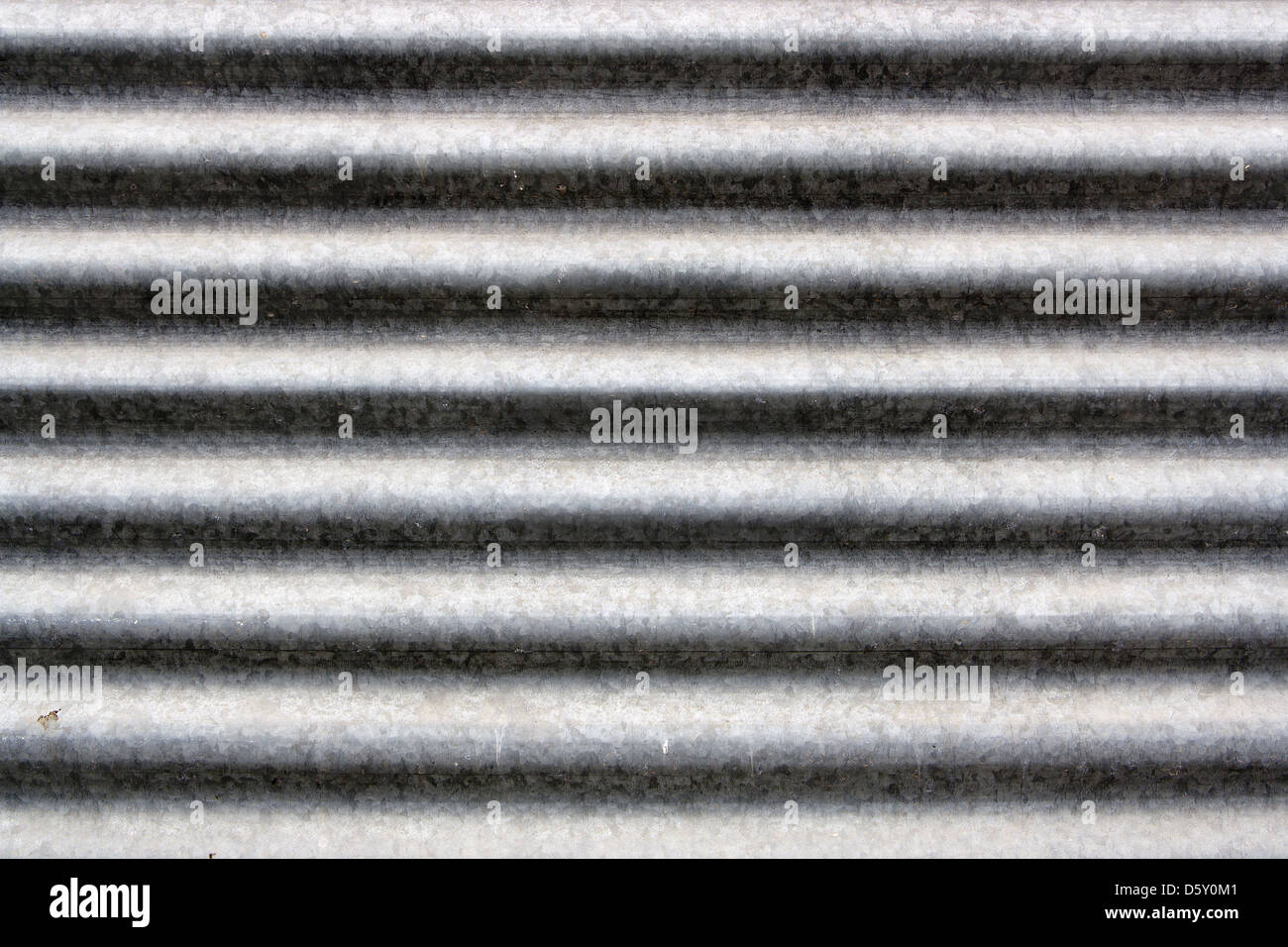 zinc coated sheed Stock Photo