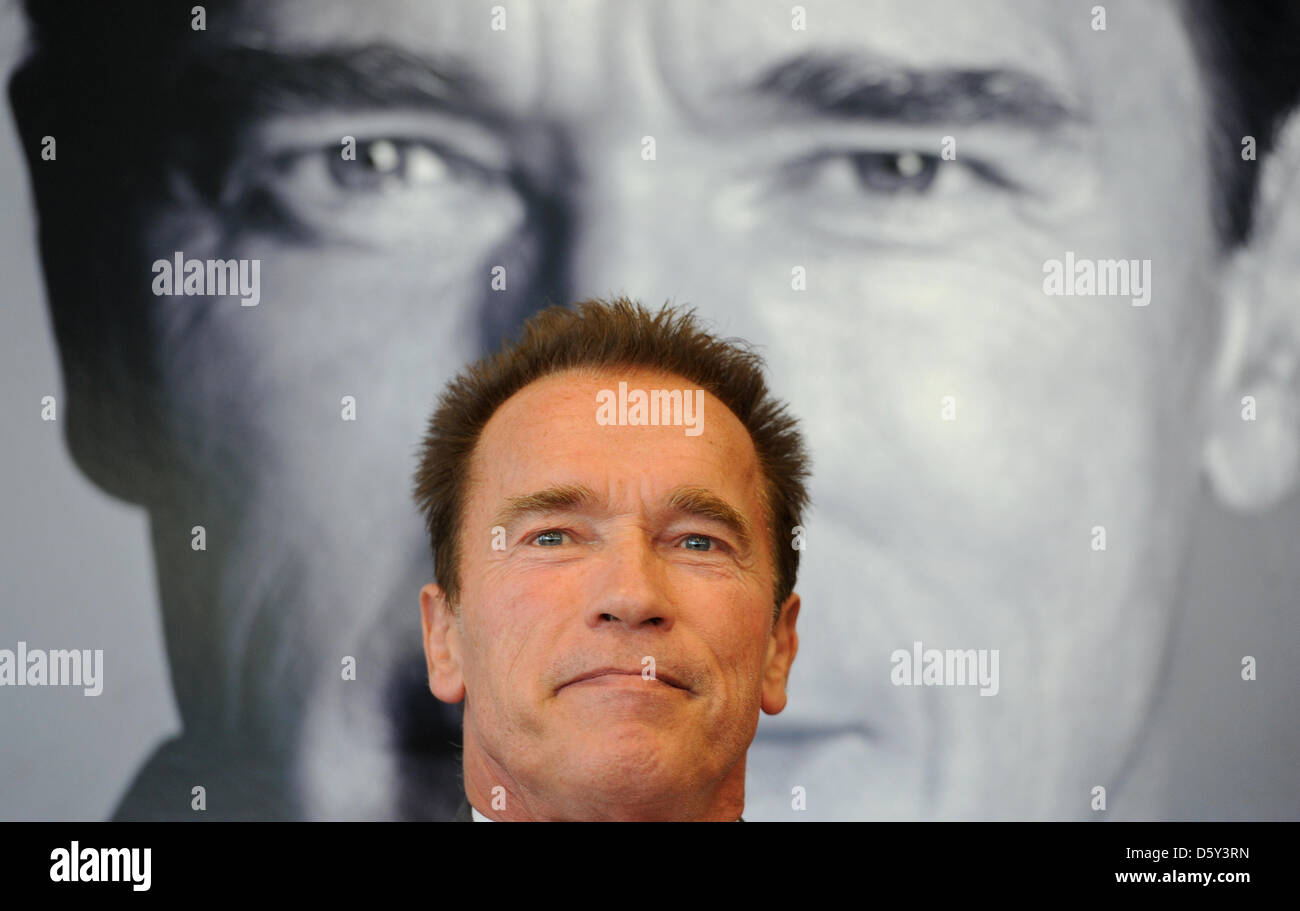 Former Governor of California and actor Arnold Schwarzenegger talks
