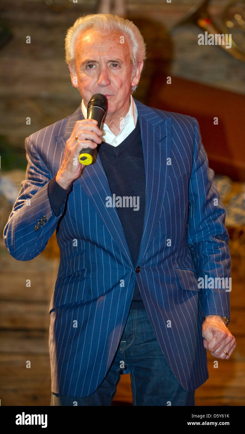 British singer Tony Christie performs at the Oktoberfest on Alexanderplatz in Berlin, Germany, 13 October 2012. The Bavarian-style folk festival will take place until 14 October 2012. Photo: Tim Brakemeier Stock Photo