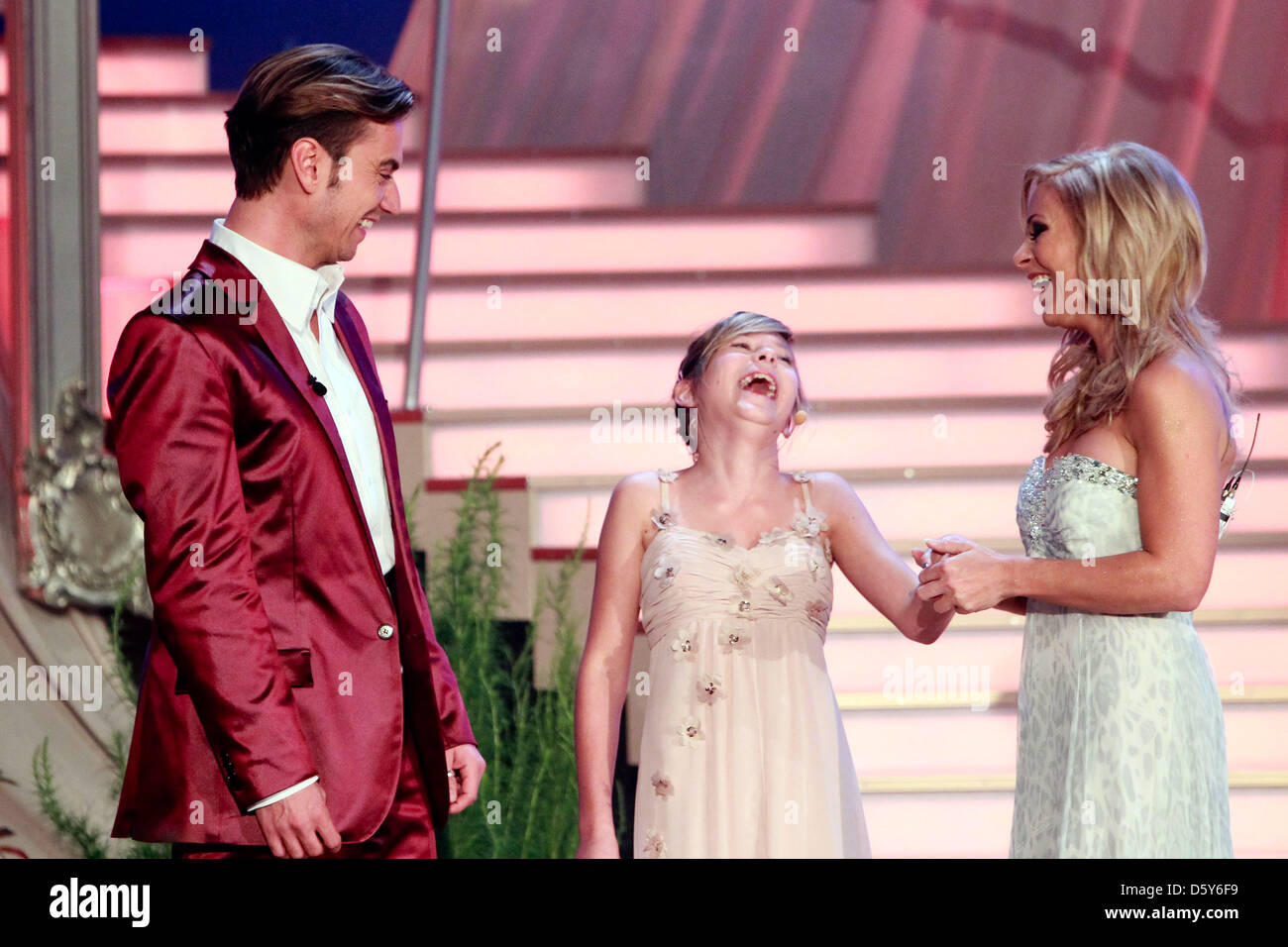 German singer Michelle and her daughter Celine, as well as TV presenter ...
