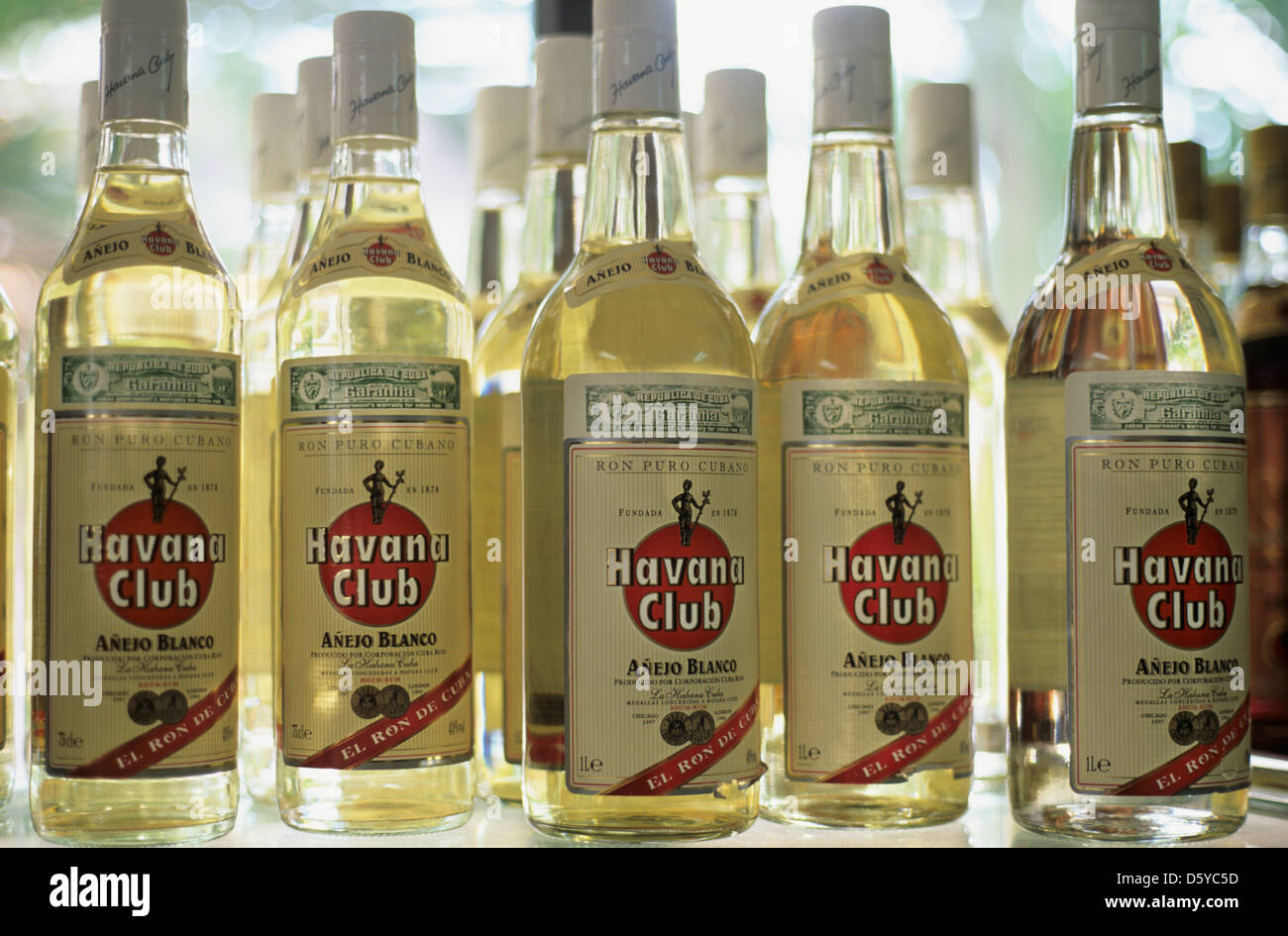 Havana Club Rum Stock Photo