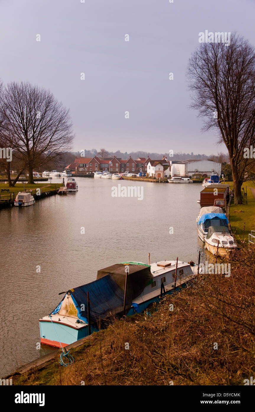 River Waveney Beccles Suffolk Stock Photo - Alamy